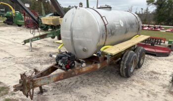 1000 Gallon Stainless Steel Nurse Tank